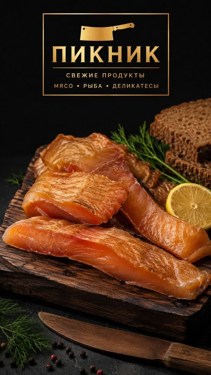🐟 Тёша кеты холодного копчения 🐟