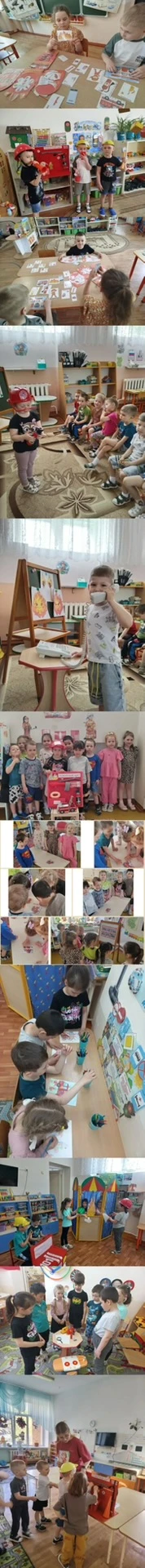 Сегодня, в День пожарной охраны, в нашем детском саду прошли тематические занятия по пожарной безопа