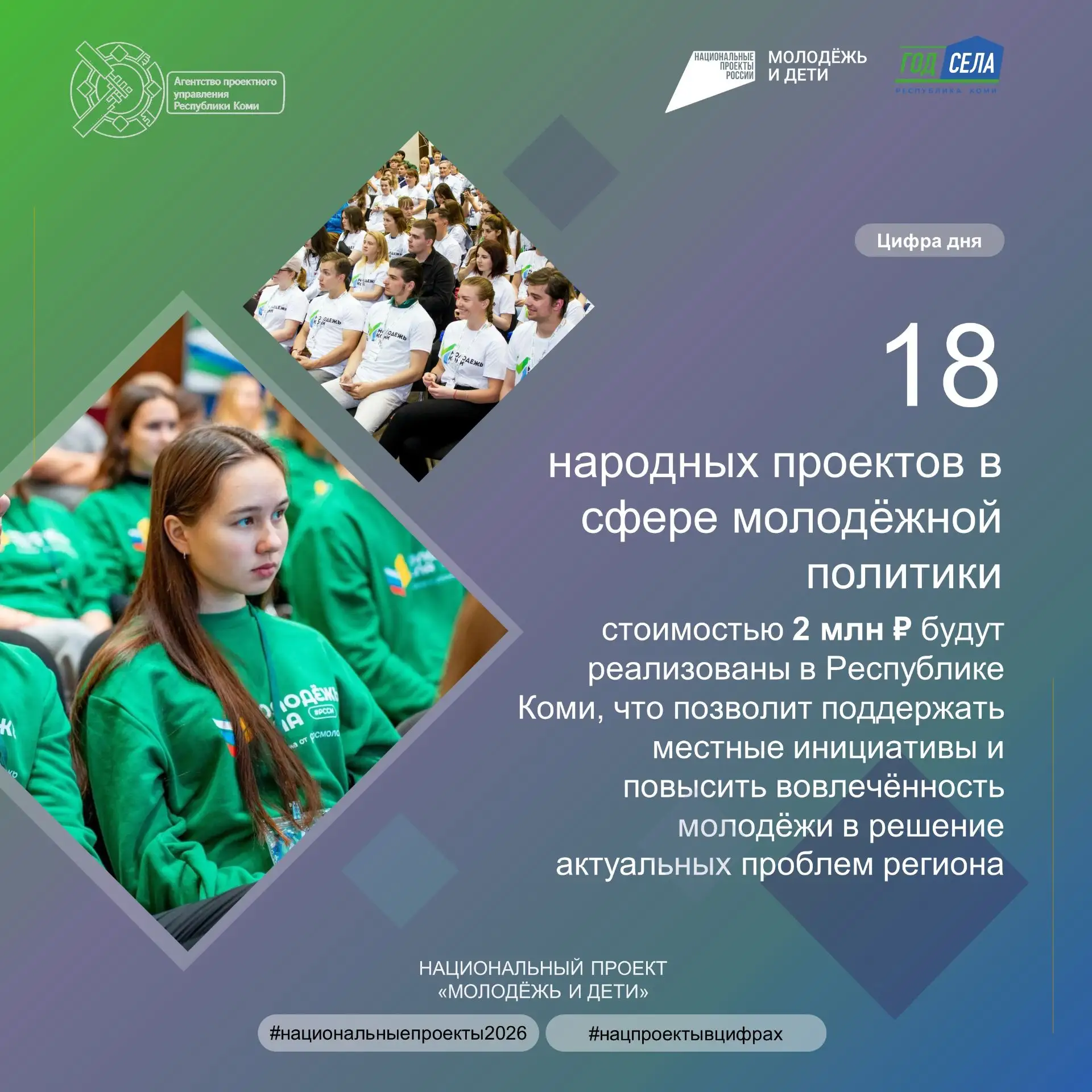 Инициатива снизу — поддержка сверху: гранты на реализацию молодёжных проектов позволят ...
