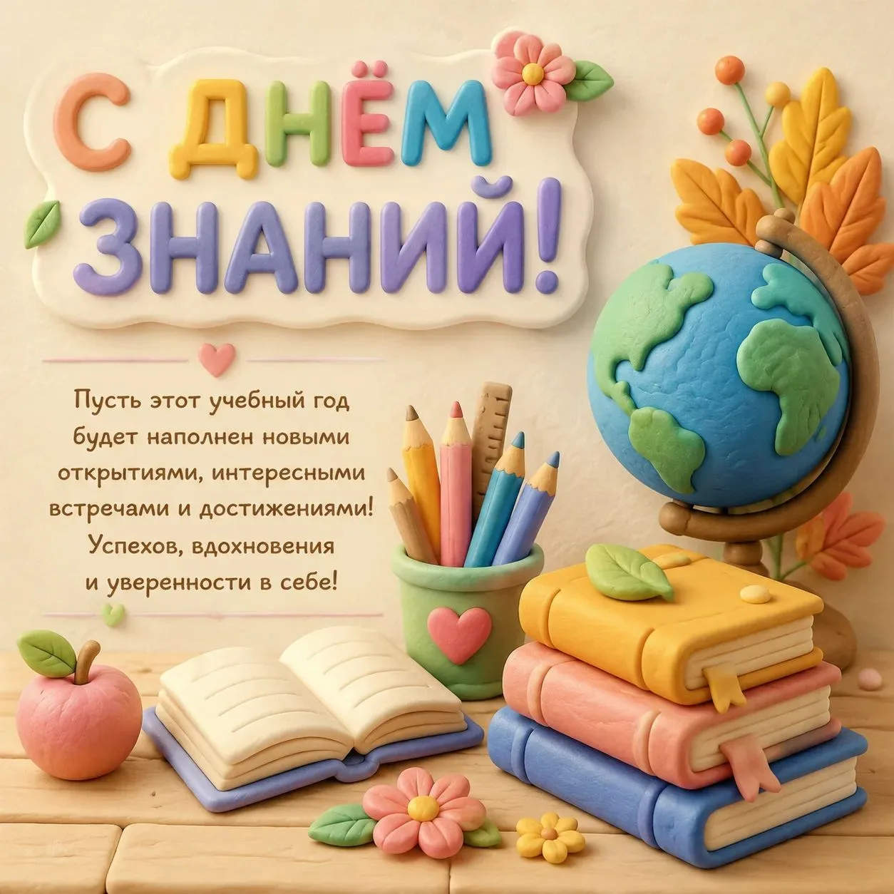 «С Днем знаний! В добрый путь, к новым открытиям!» 🔔✨