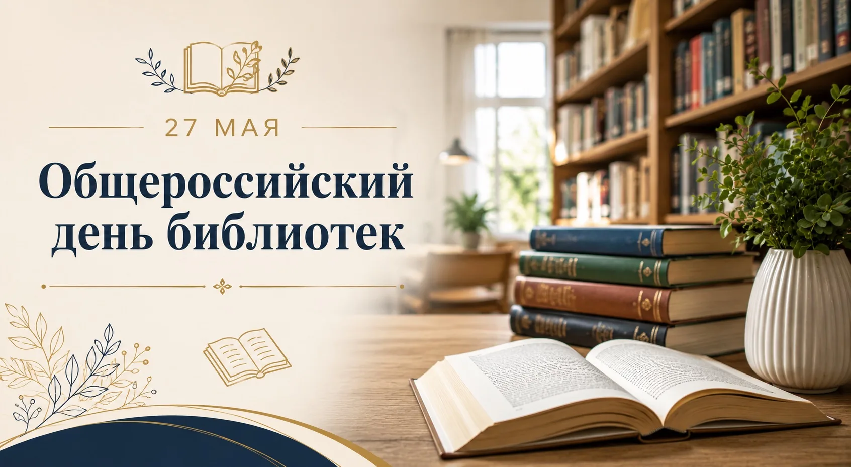 📚Дорогие друзья, поздравляю с Общероссийским днём библиотек!