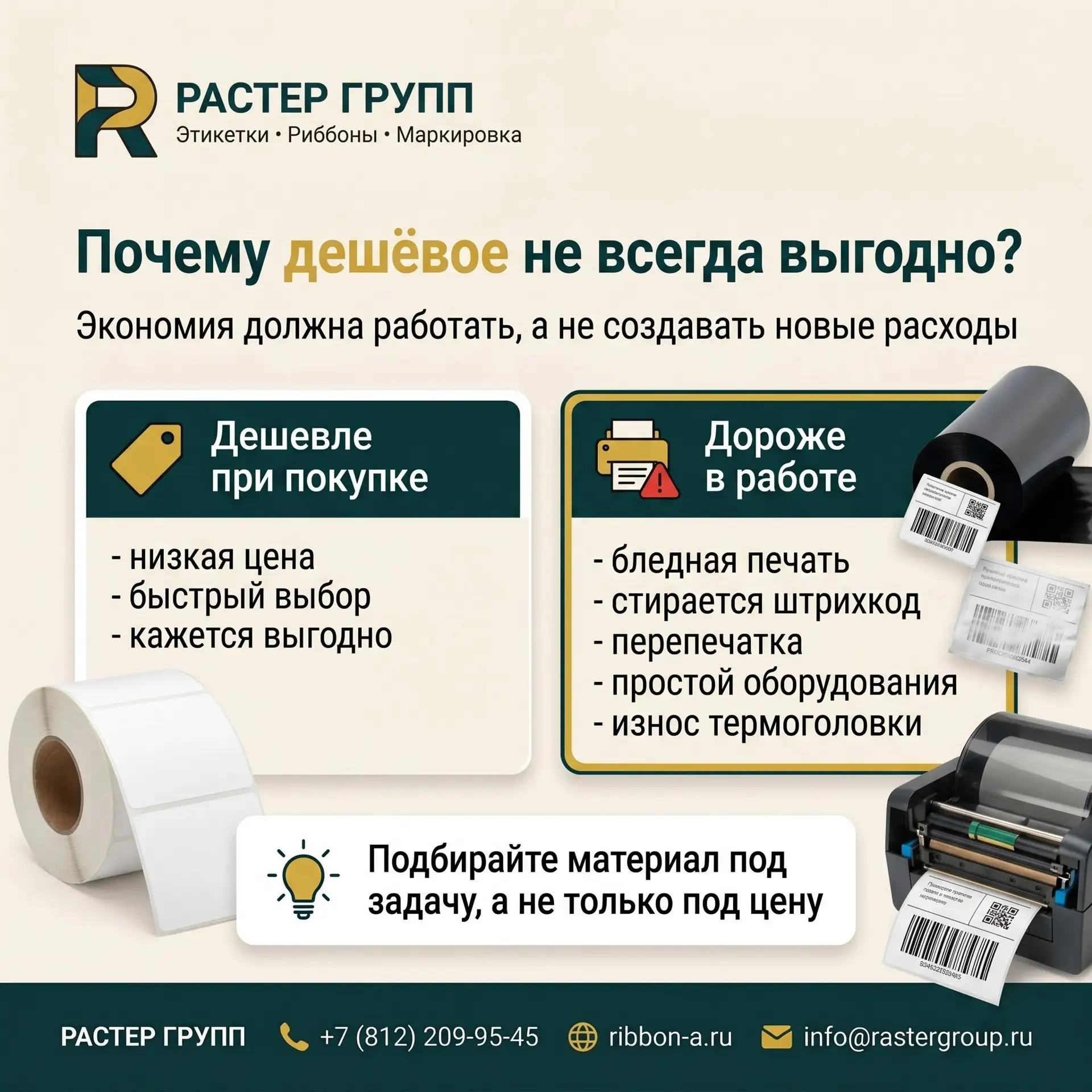 💡 Почему мы не рекомендуем некоторые дешёвые решения