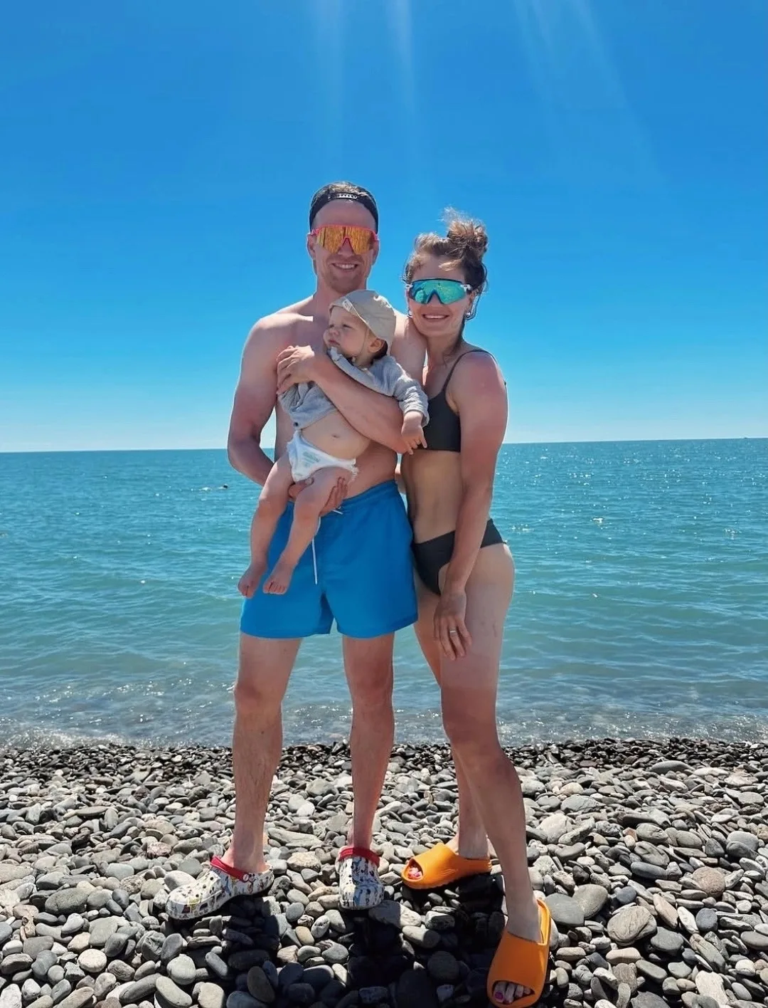 Наталья Дуркина (Гербулова) с семьей на отдыхе 🌴