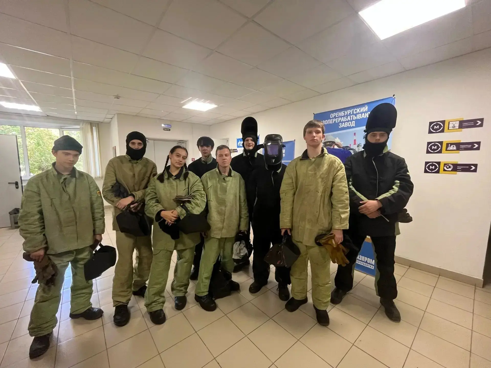 Сегодня прошёл демонстрационный экзамен группы 21 по профессии 15.01.05 " Сварщик ручной и частично 
