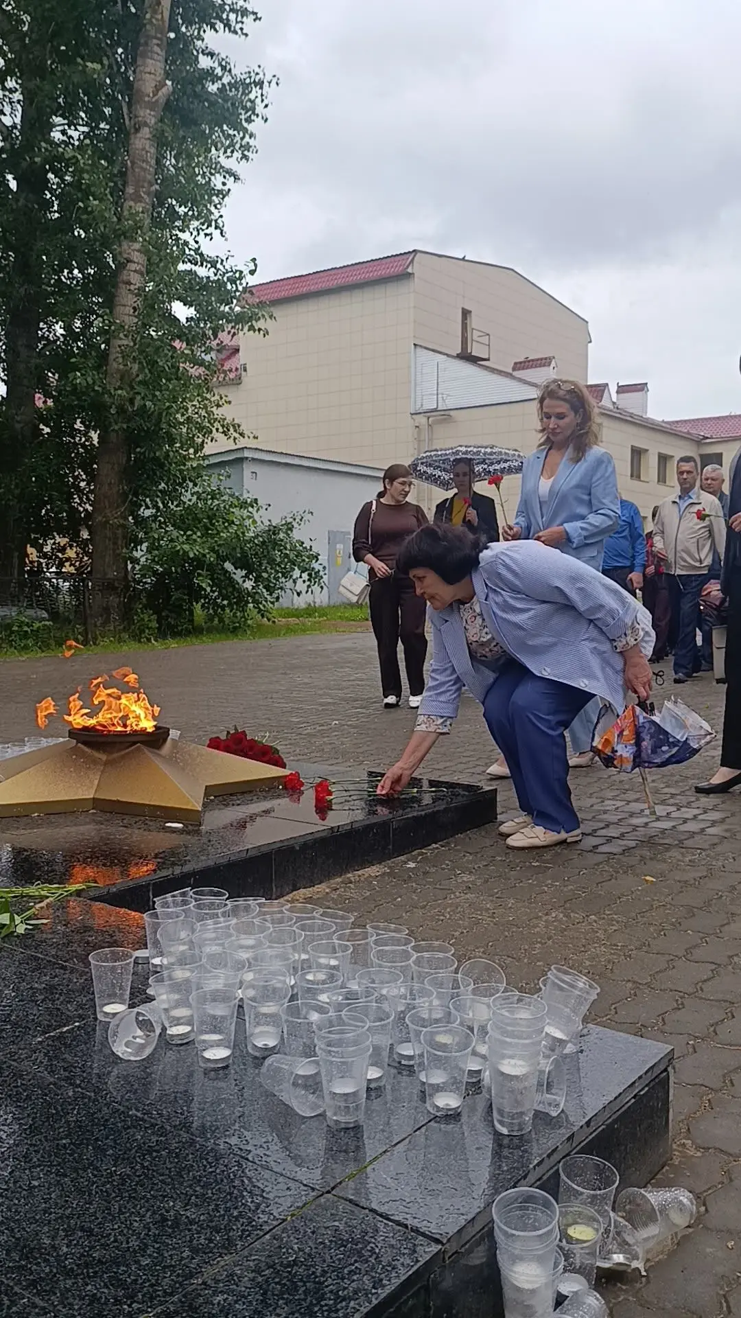 Сегодня в г. Болгар прошло памятное мероприятие, посвященное Дню памяти и скорби — начала Великой От