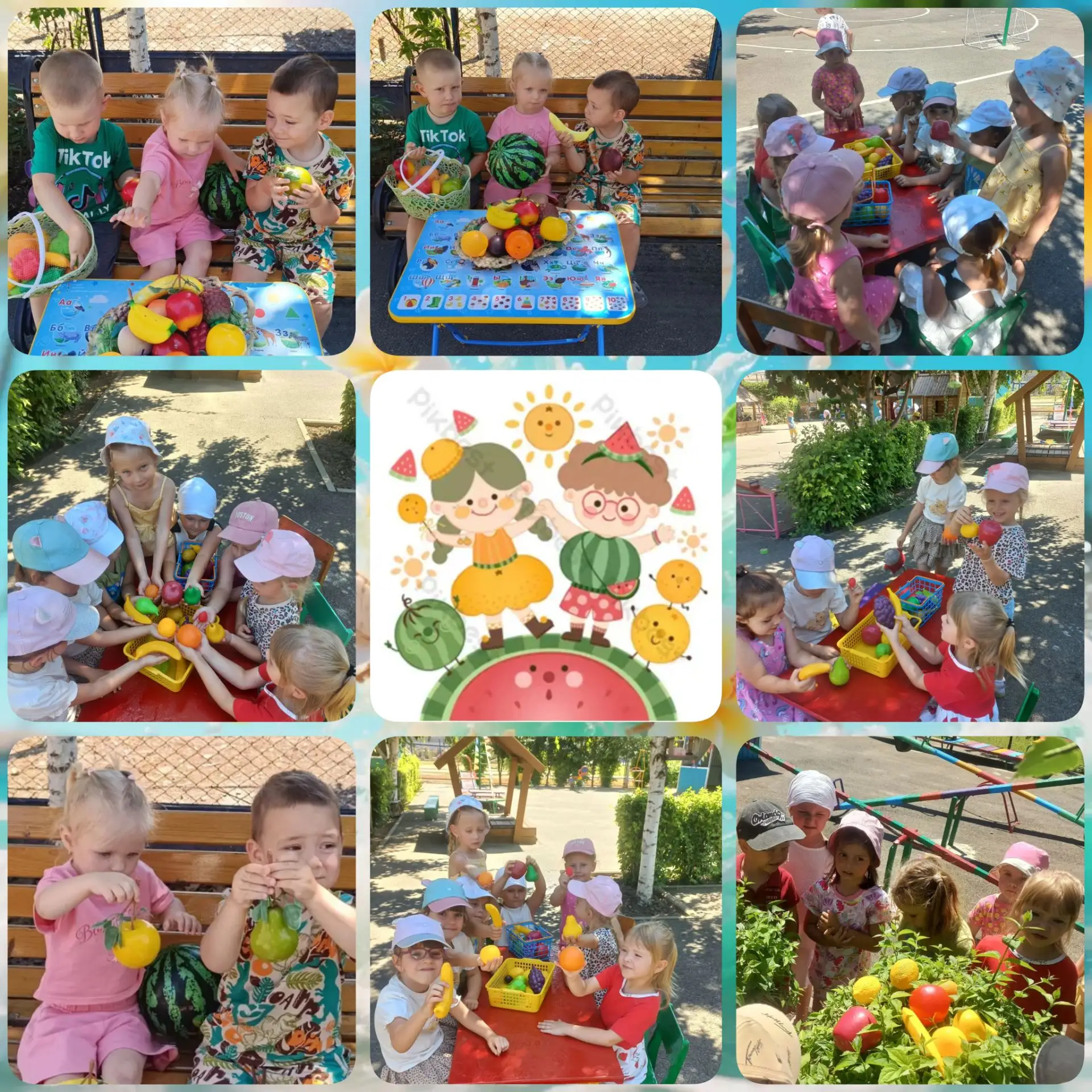 🍊🍏🍌1 июля отмечается Международный день фруктов. Воспитанники  продолжили знакомство с этим вкусн