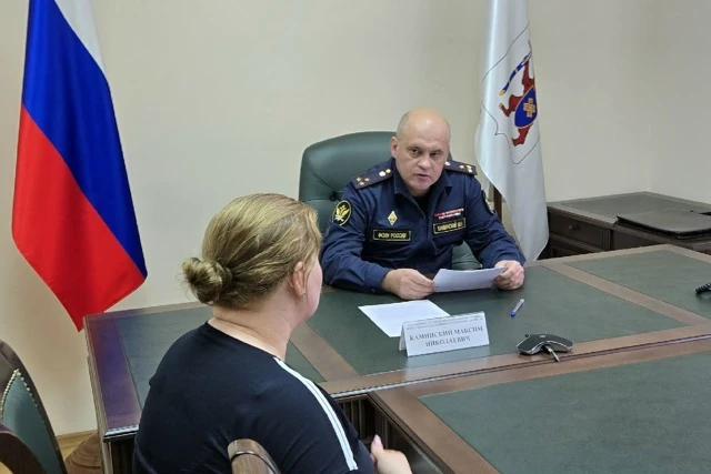 Начальник УФСИН России по Республике Марий Эл Максим Каминский провел личный прием граж...