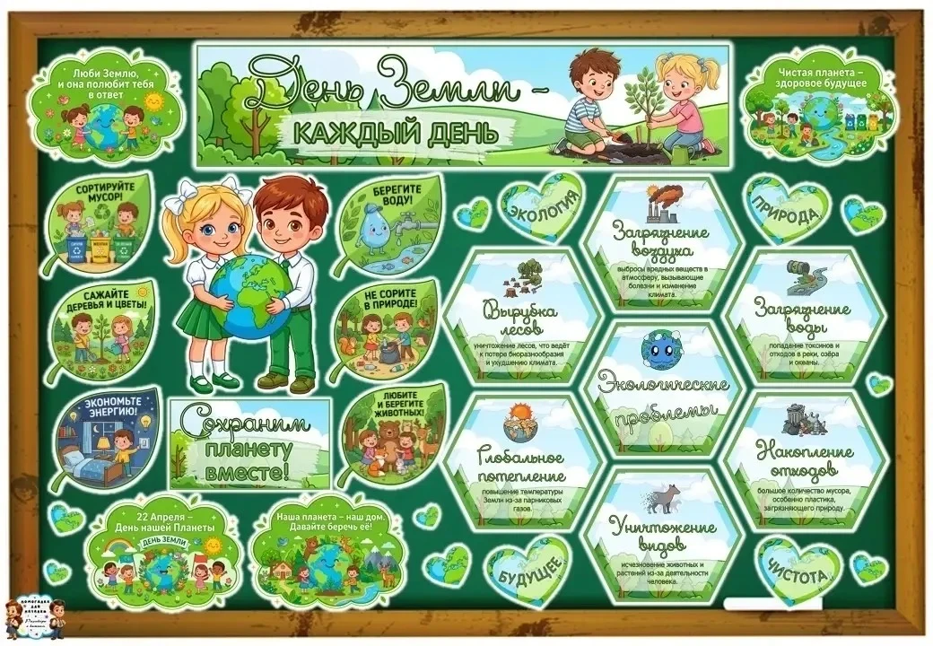 🌿🌿Ученики 3А класса совместно с классным руководителем  Старцевой Натальей Геннадьевной и советником