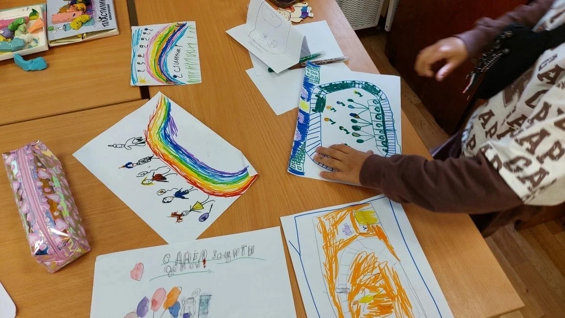 Юные художники  поделились мечтами в своих рисунках🎨🖌️🖍️