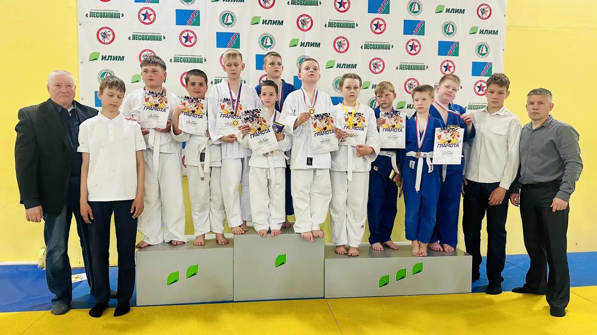 🥋 Турнир по дзюдо среди юных воспитанников СШ «Лесохимик»