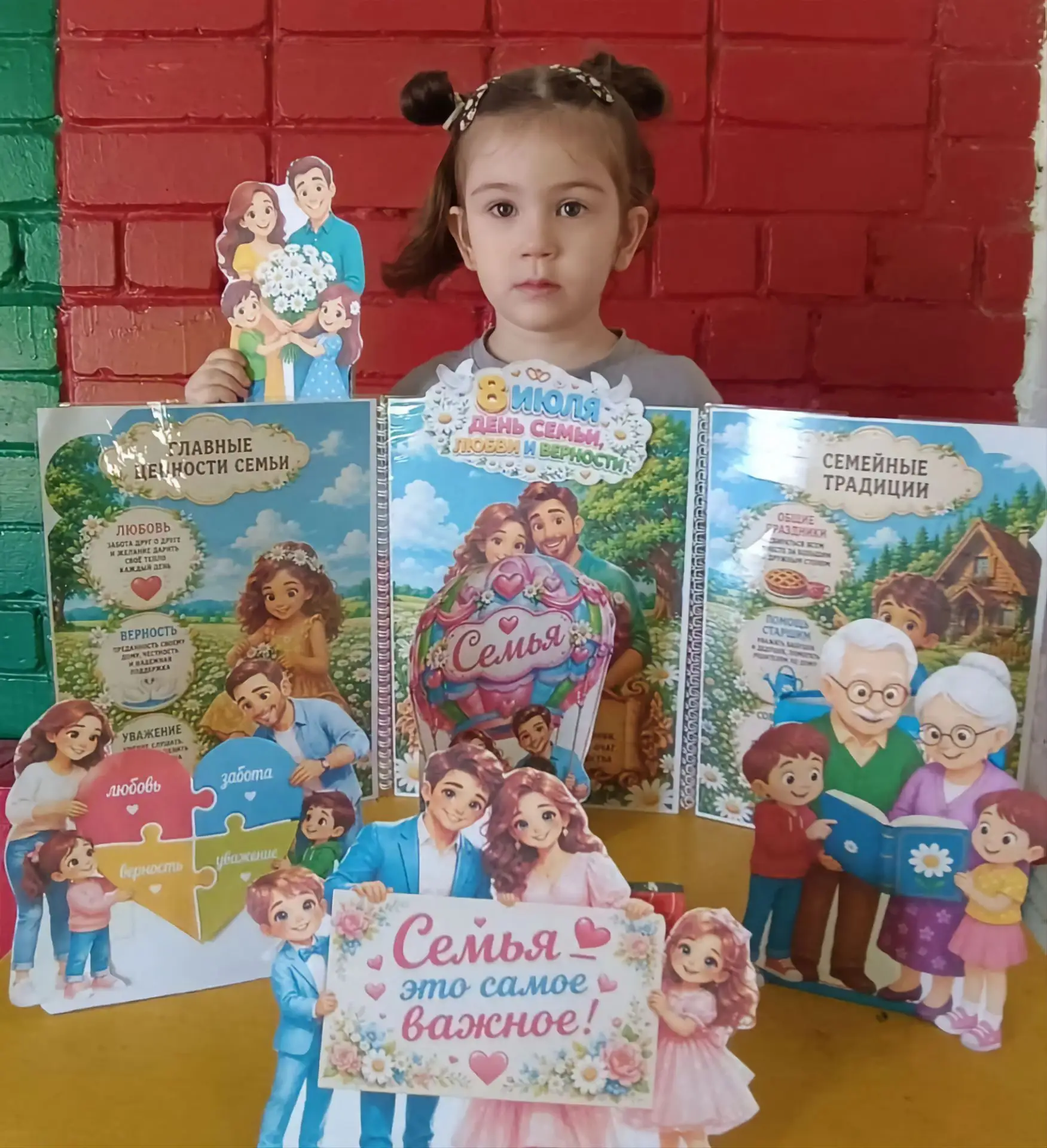 🌼Поздравляем с Днём семьи, любви и верности! Семья — это главная ценность в жизни каждого человека�