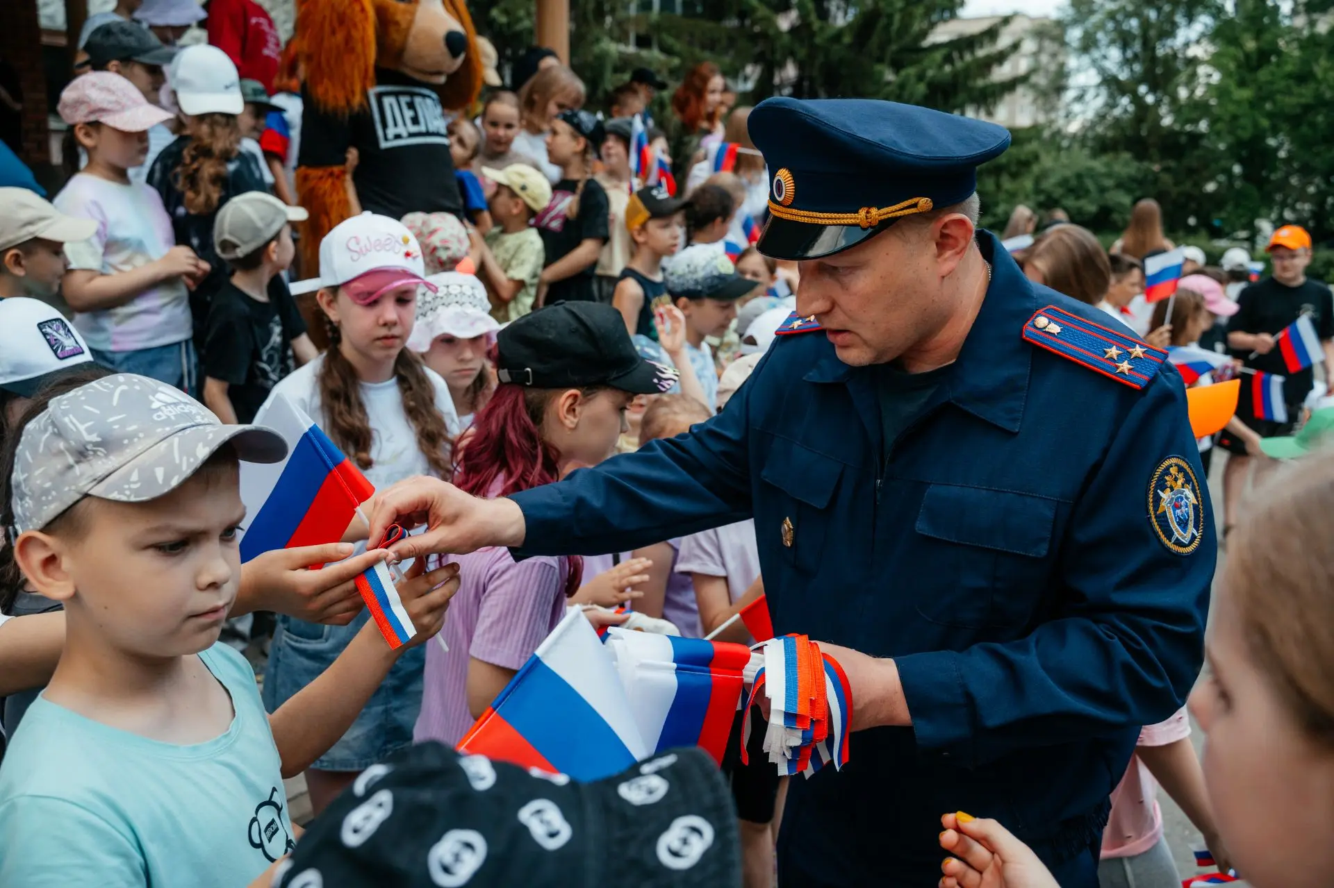 🇷🇺Сотрудники СУ СК России по Липецкой области совместно с активистами молодежного союза «Юный след