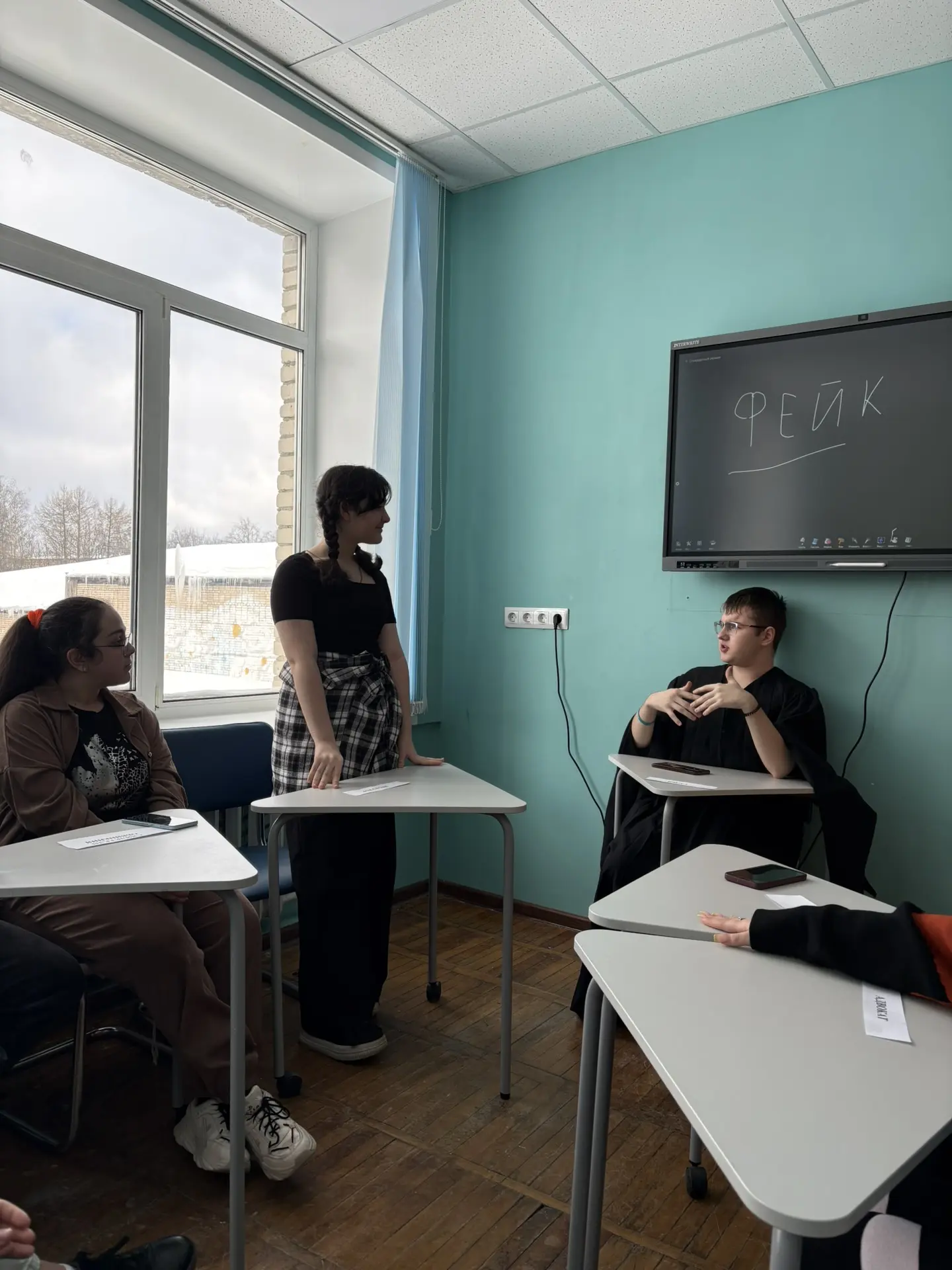 Занятие проекта «Школа ведущих» сегодня превратилось в настоящее заседание суда⚖️👨🏻‍⚖️  🎙️Активисты 
