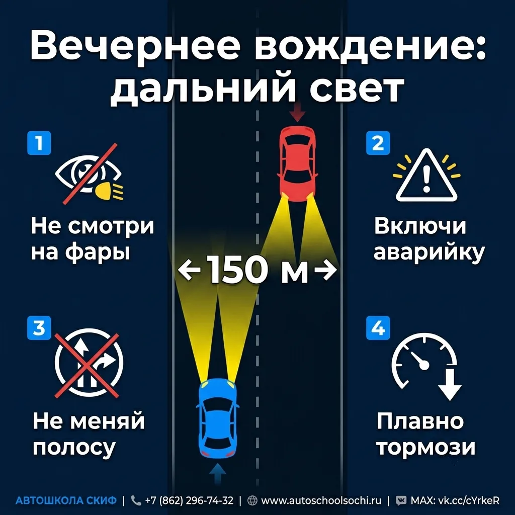 🌙 ВЕЧЕРНЕЕ ВОЖДЕНИЕ: КАК НЕ ОСЛЕПНУТЬ НА ДОРОГЕ