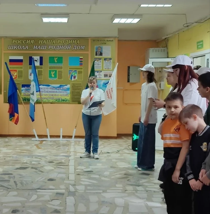 👌4 июня состоялось открытие летней смены Первых в лагере дневного прибывания Сибирь. р...