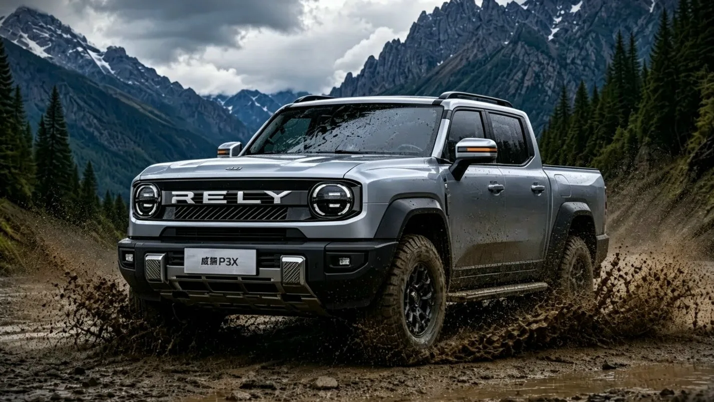 У Chery в Китае появился брутальный пикап Rely P3X