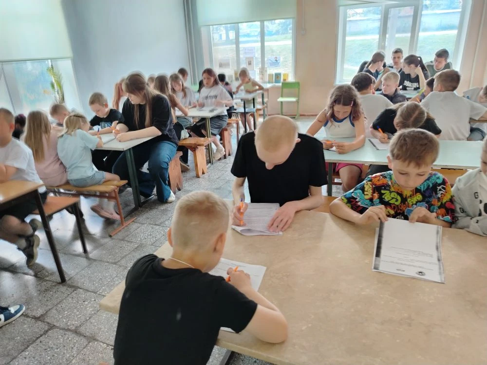 Сегодня учащиеся нашей школы приняли участие в Международной образовательно-просветительской акции "