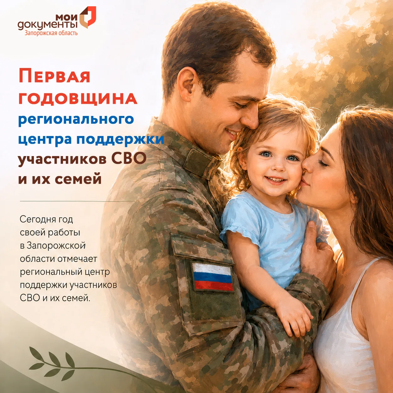 Первая годовщина регионального центра поддержки участников СВО и их семей

Сегодня год своей работы 