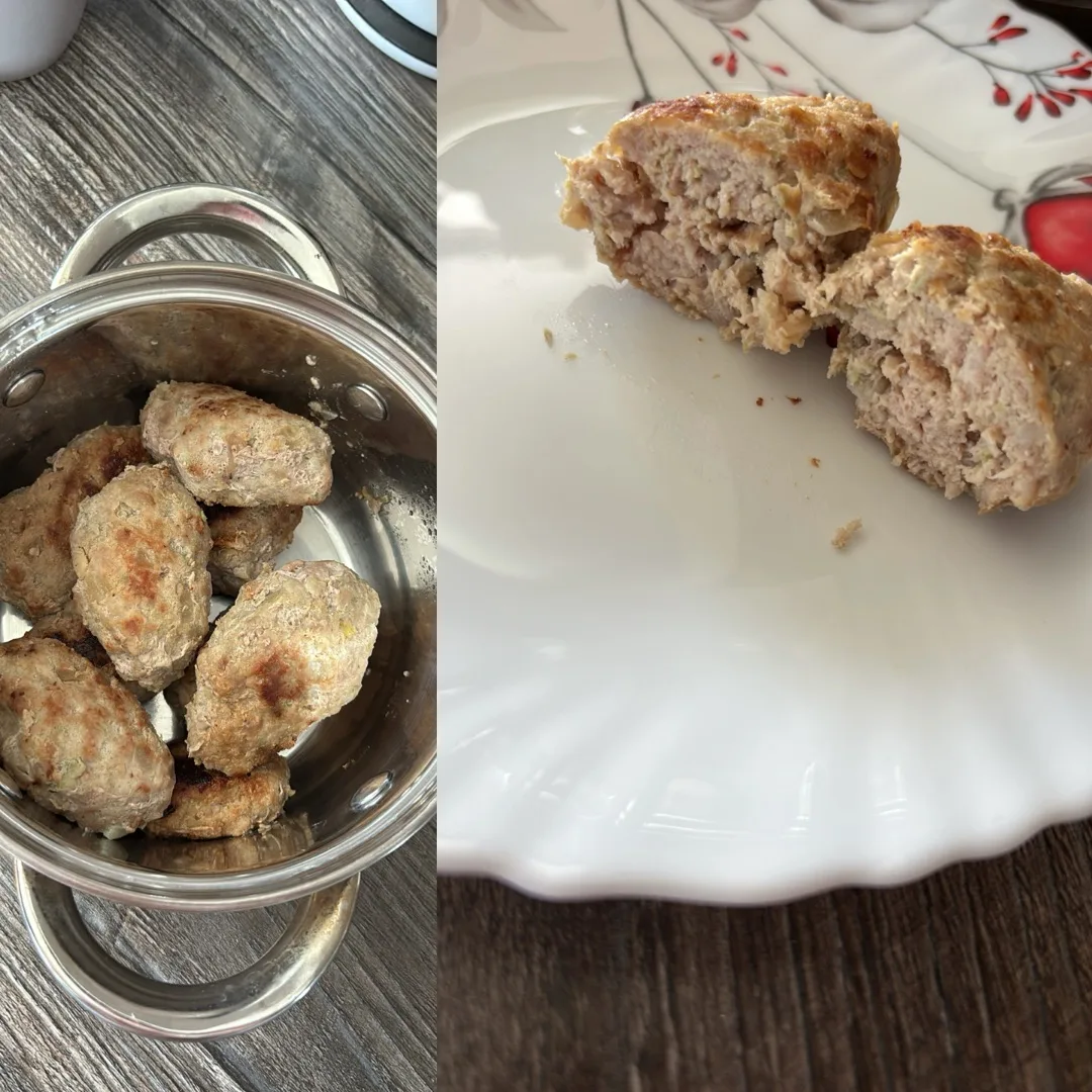 На днях готовила котлеты, они такие вкусные😋