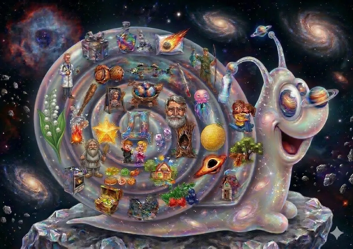 Космические улитки 🐌 🛸
