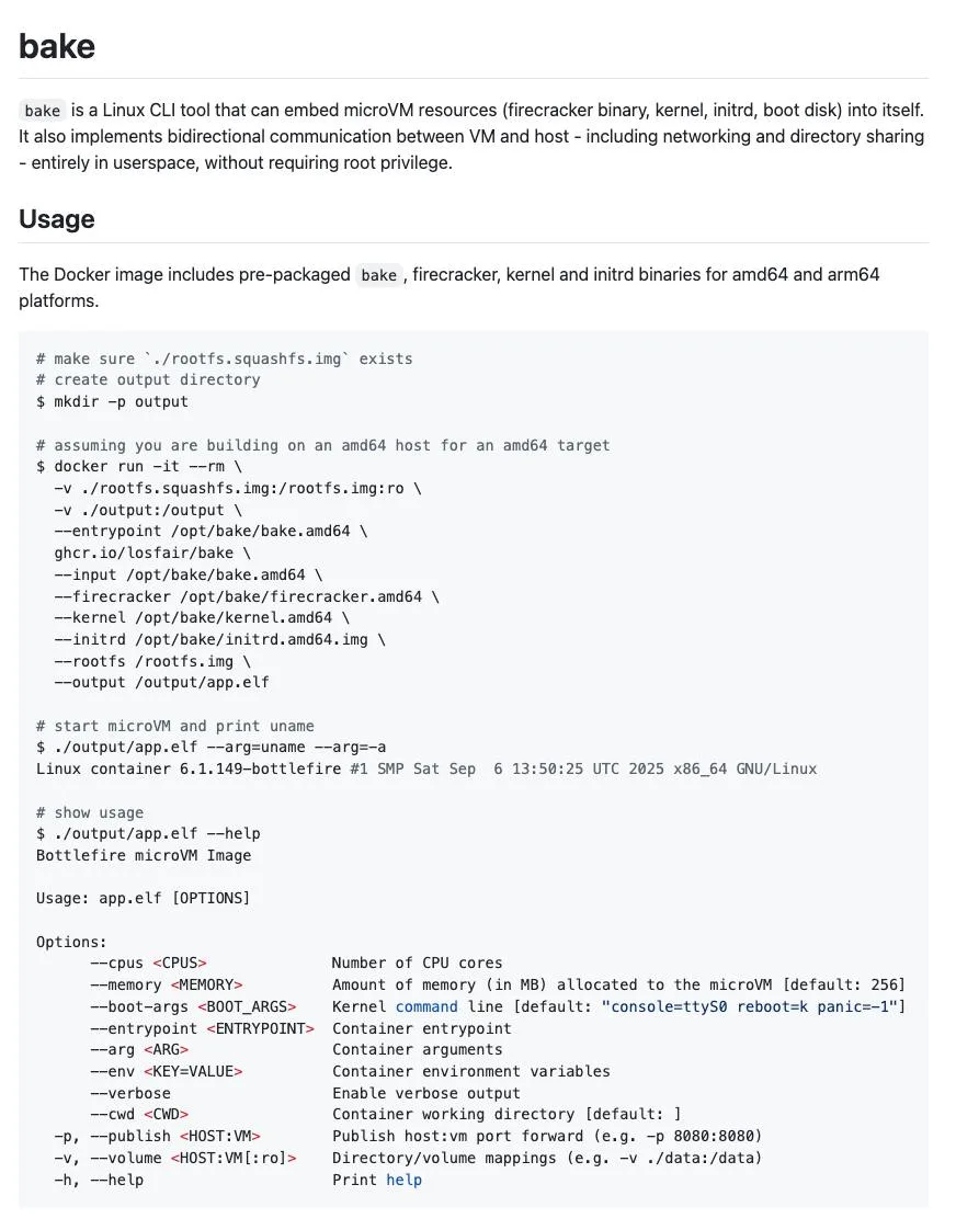 Bake — это инструмент командной строки для Linux, который может встраивать в себя ресур...