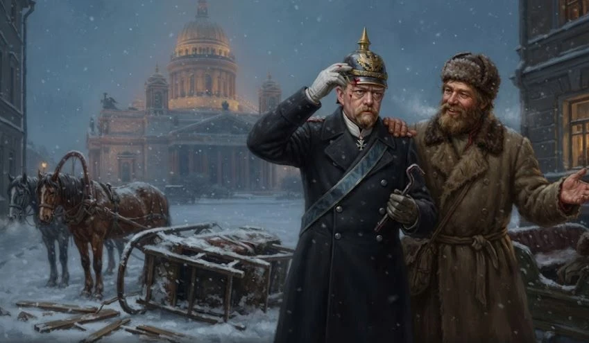 Ничего как высшая форма прусской дипломатии: забавный русский урок для «Железного канцлера»

Будущий