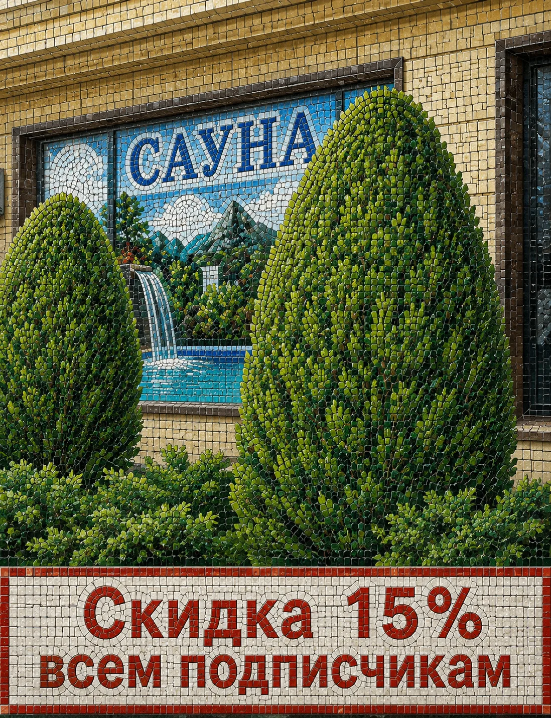 ❤️‍🔥Всем подписчикам социальных сетей гостиничного комплекса РИФ скидка 15% на посещен...