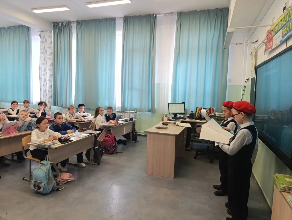 ✨ На страже безопасности: дружина юных пожарных 2 «Г» встречает весенние каникулы! 🤩  С наступлением
