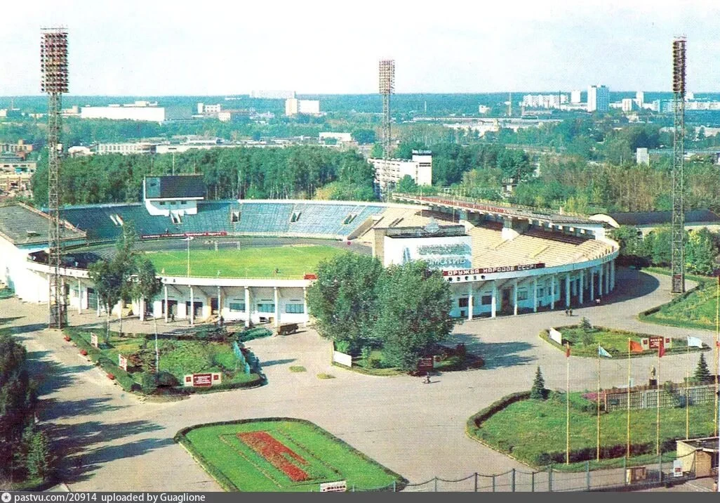 Стадион «Локомотив» в прошлом 1978–1979