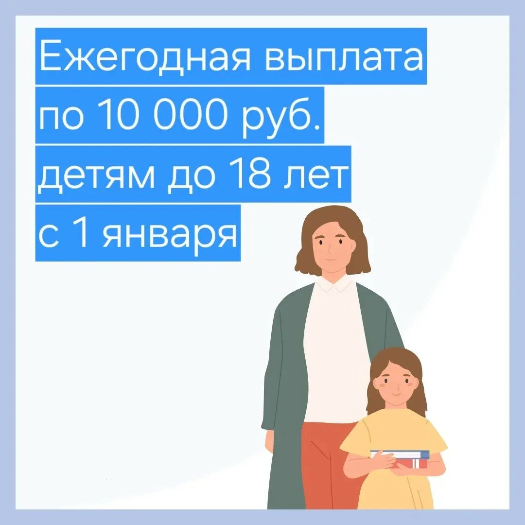 Подробная информация про ежегодную выплату школьникам