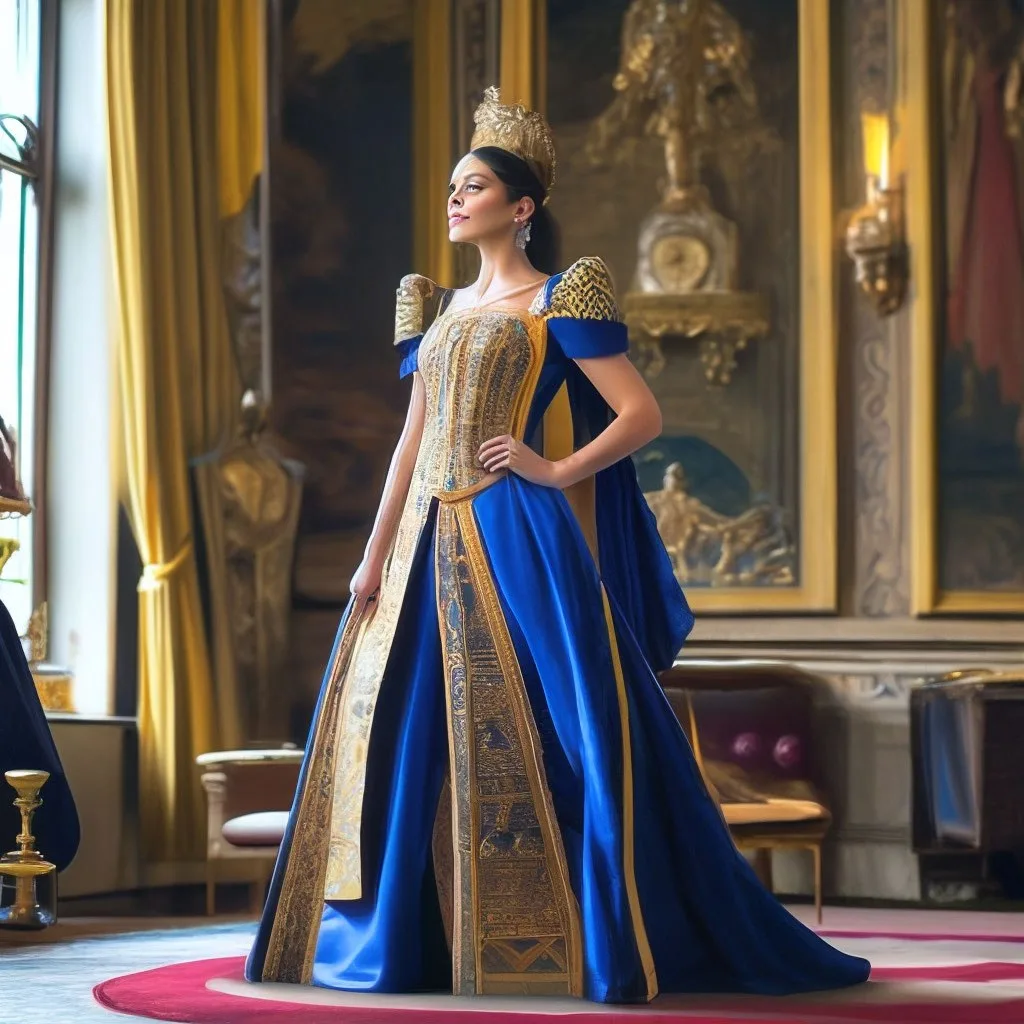 Походка и осанка королевы. 👸