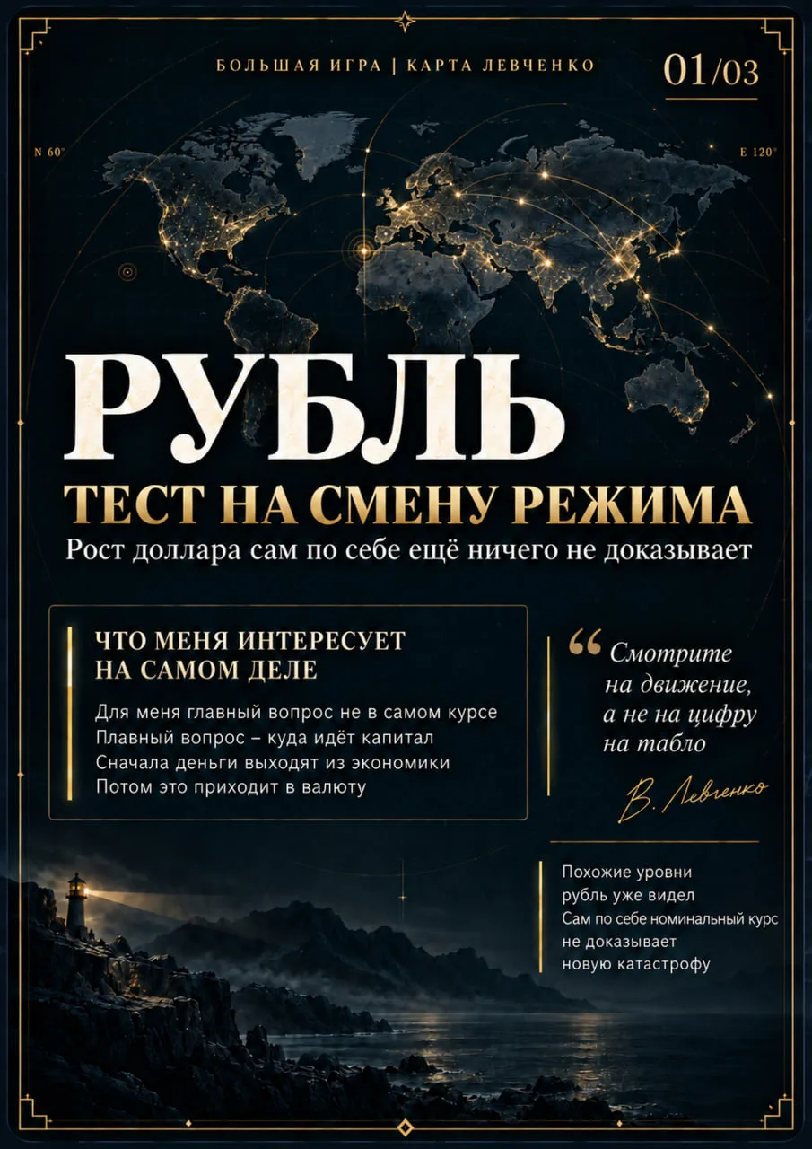 #КартаЛевченко #рубль #капитал #девальвация
