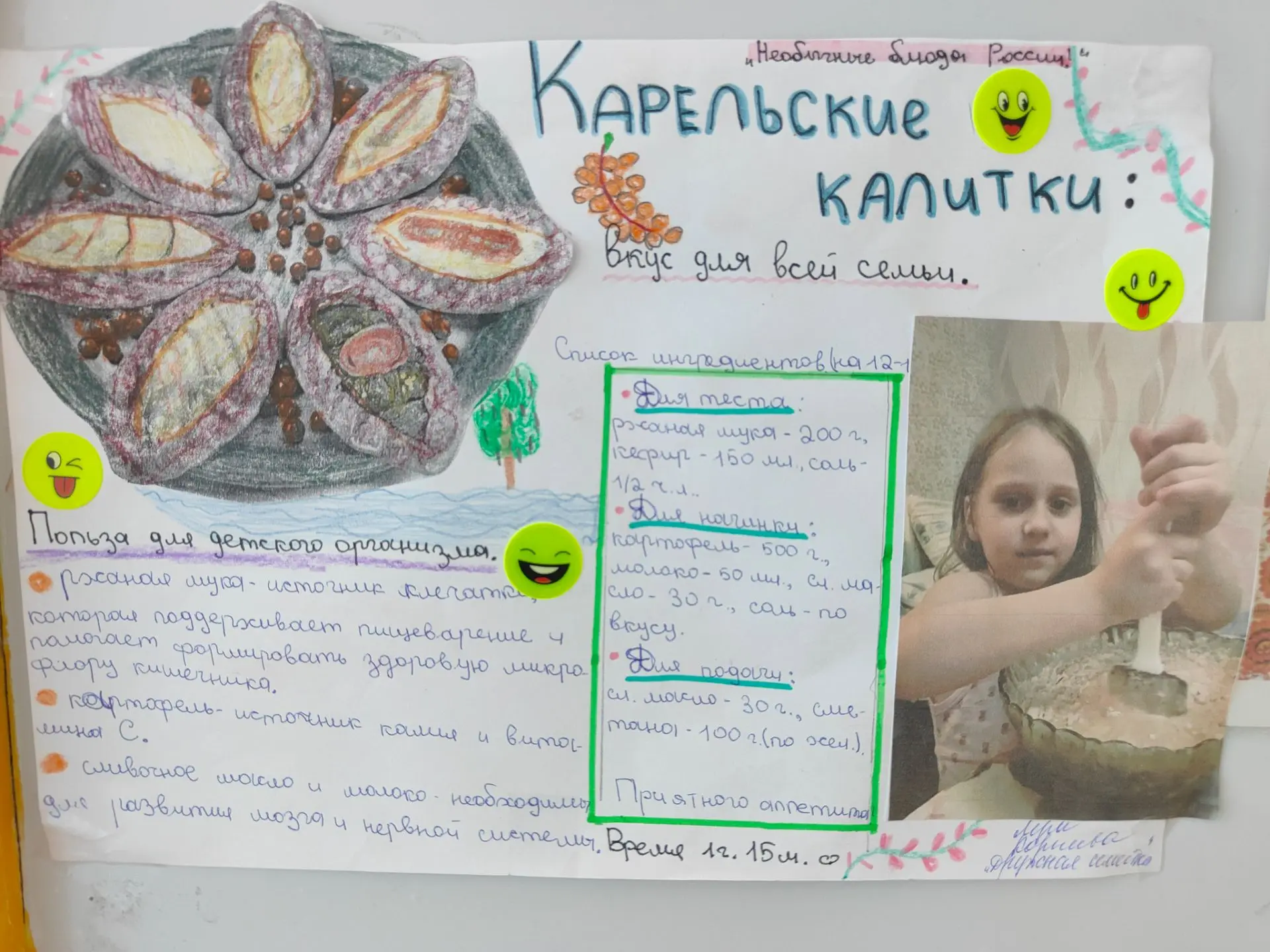 В детском саду была организована выставка «Необычные рецепты народов России». Цель и за...