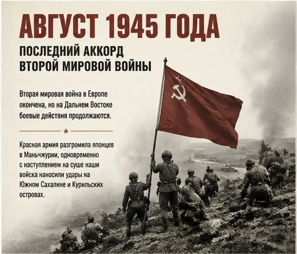 🇷🇺 3 сентября — День Победы над милитаристской Японией и окончания Второй мировой войны.