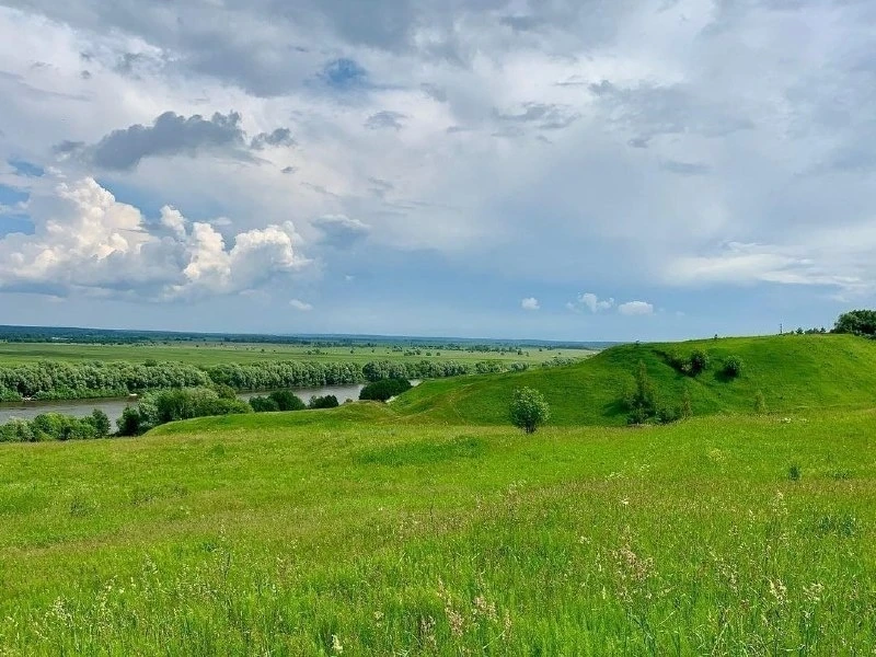 ⛰ Бастанова гора с видом на Оку