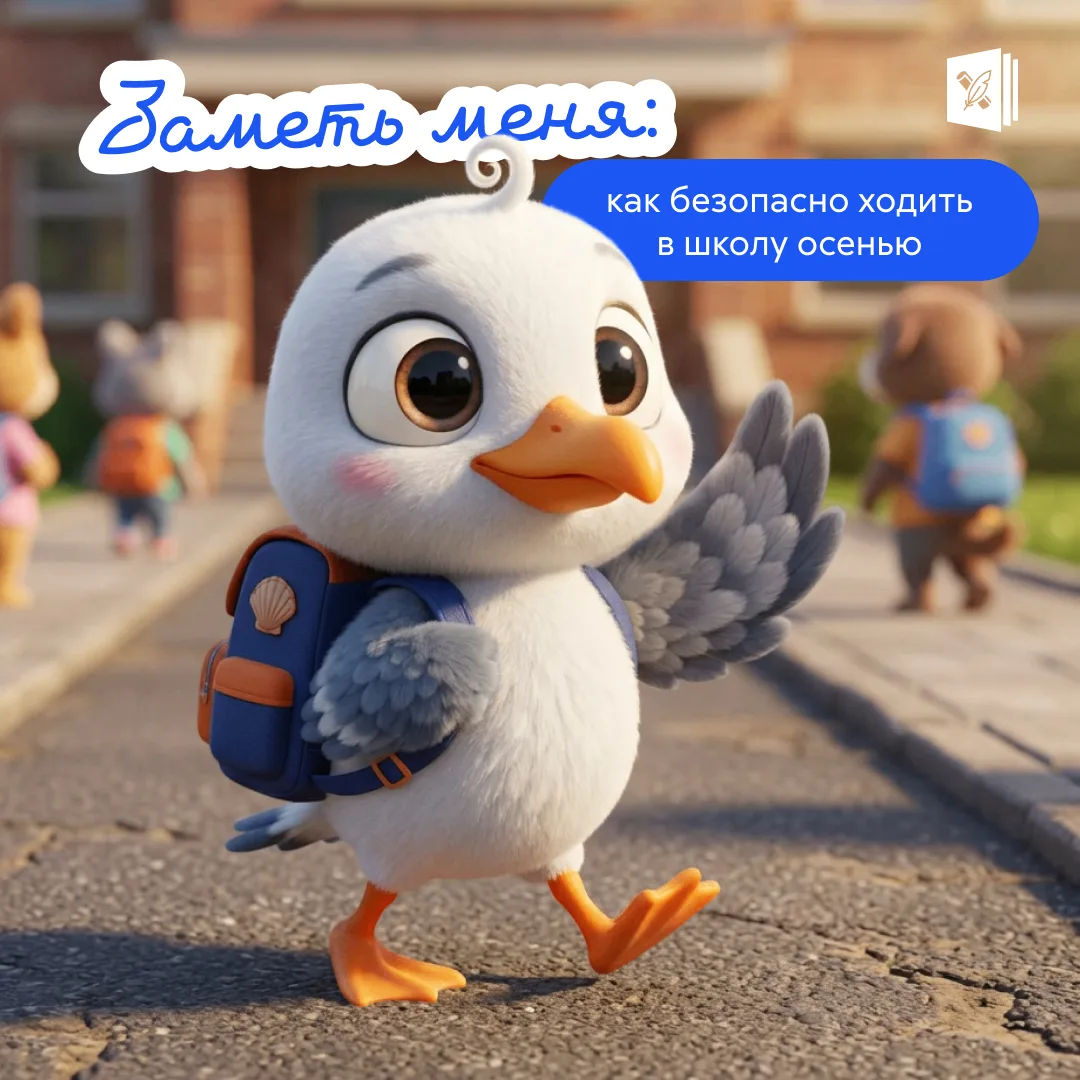 🍁 Как не стать «невидимкой» на осенней дороге?