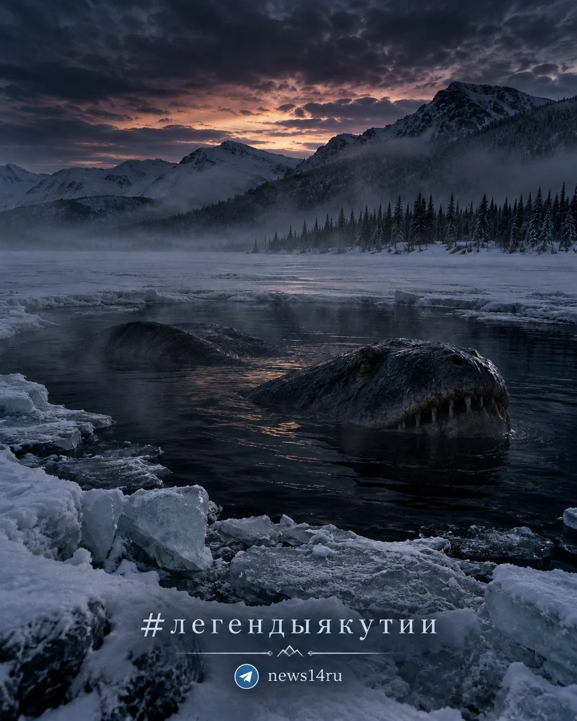 Легенда одного из самых загадочных озёр Якутии.
