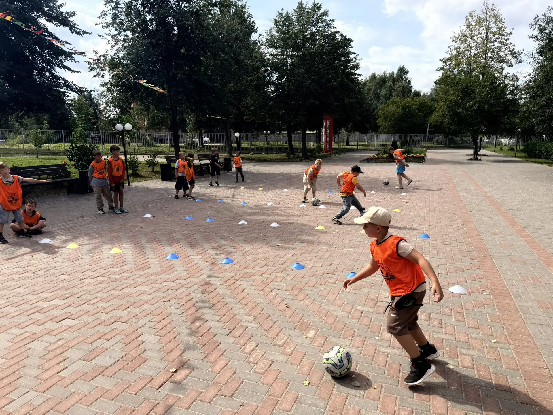 ⚽️ Открытый мастер-класс по футболу в парке «Заволжье»