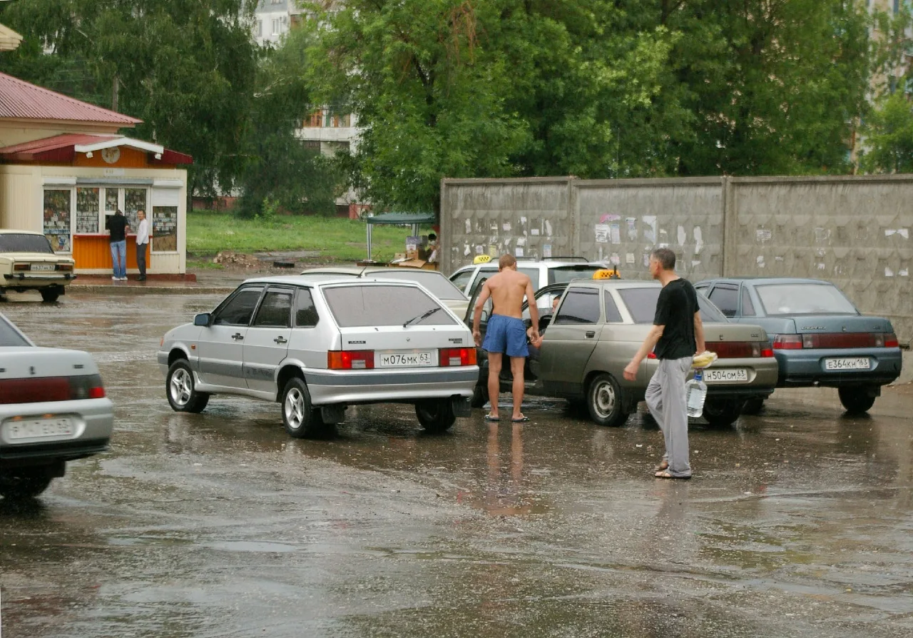 Новокуйбышевск в июле 2007 года