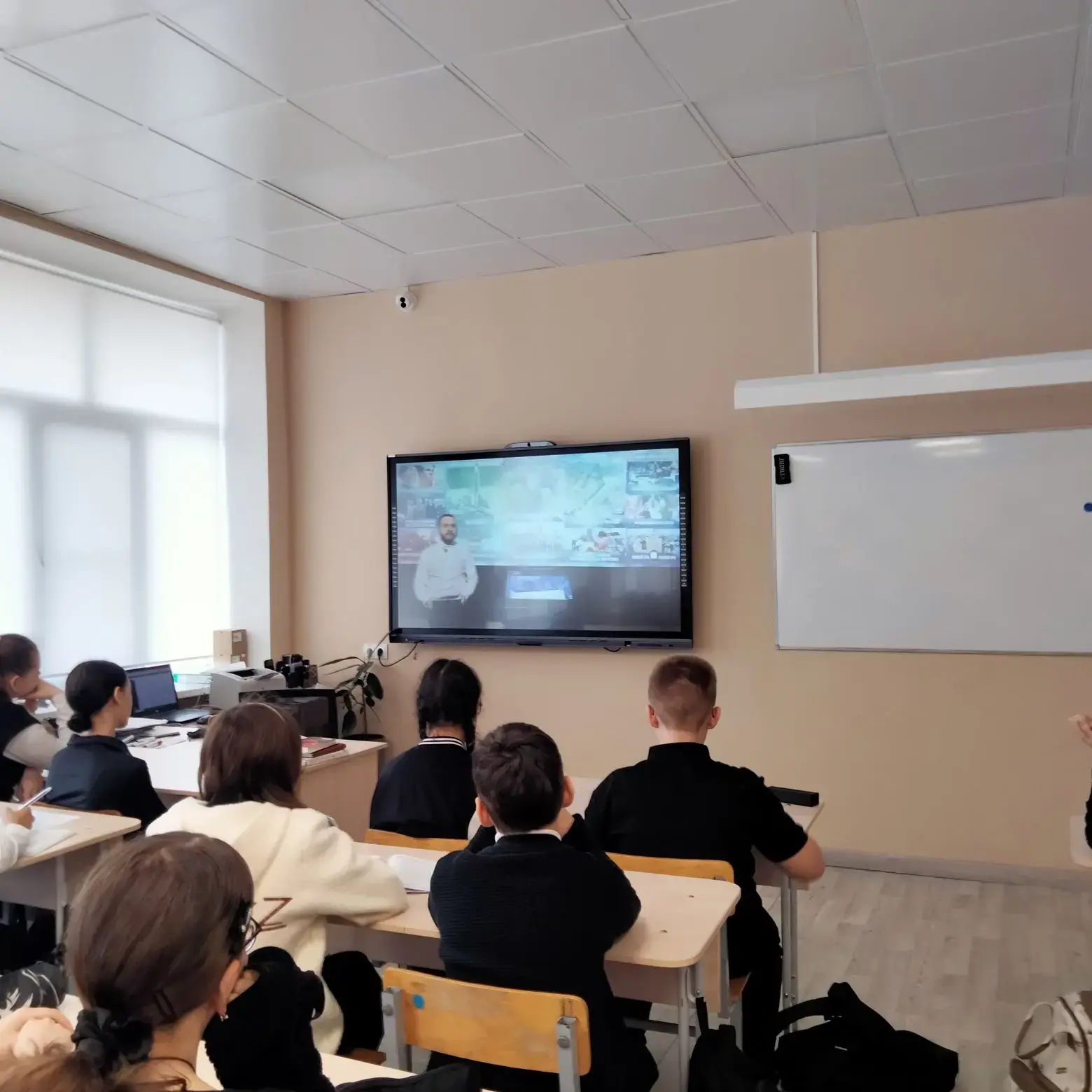 Сегодня, 30 апреля, учащиеся нашей школы приняли участие в онлайн-уроке "Чернобыль. Ист...
