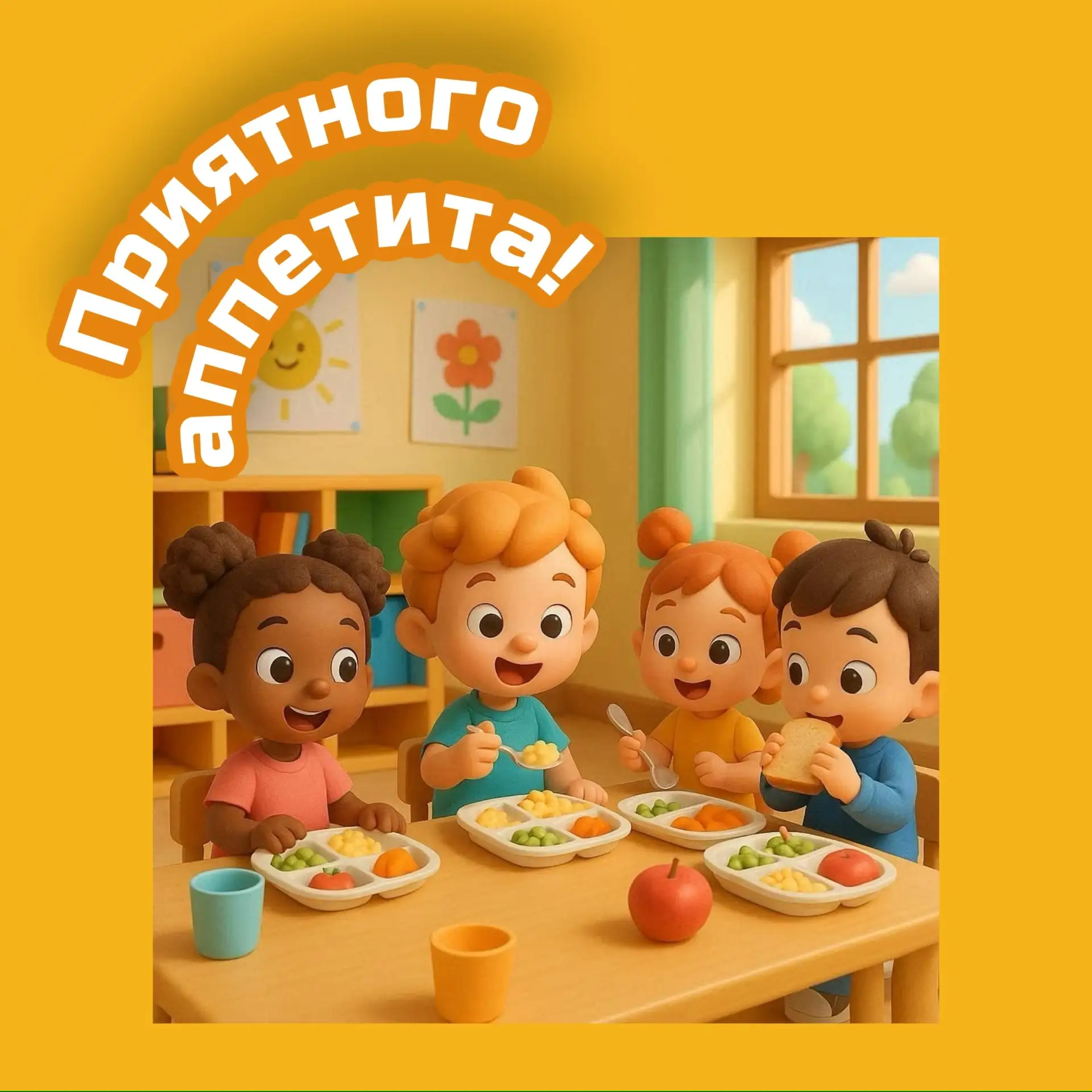 🥗 О правильном питании детей  Каждый родитель хочет, чтобы его ребёнок рос здоровым, активным и счас