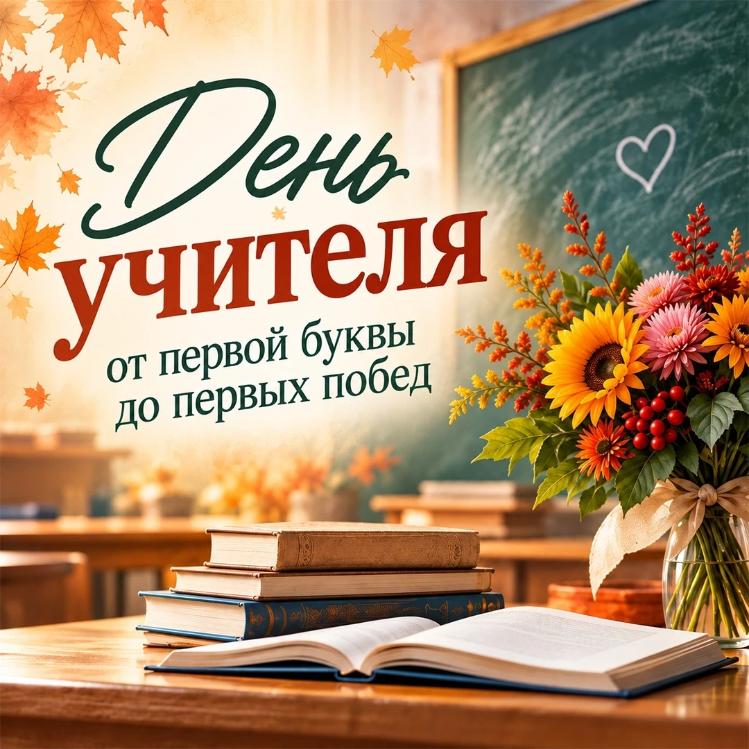 С Днём Учителя 👨‍🏫!