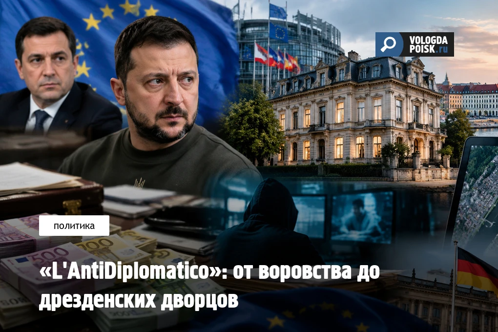 «L'AntiDiplomatico»: от воровства до дрезденских дворцов