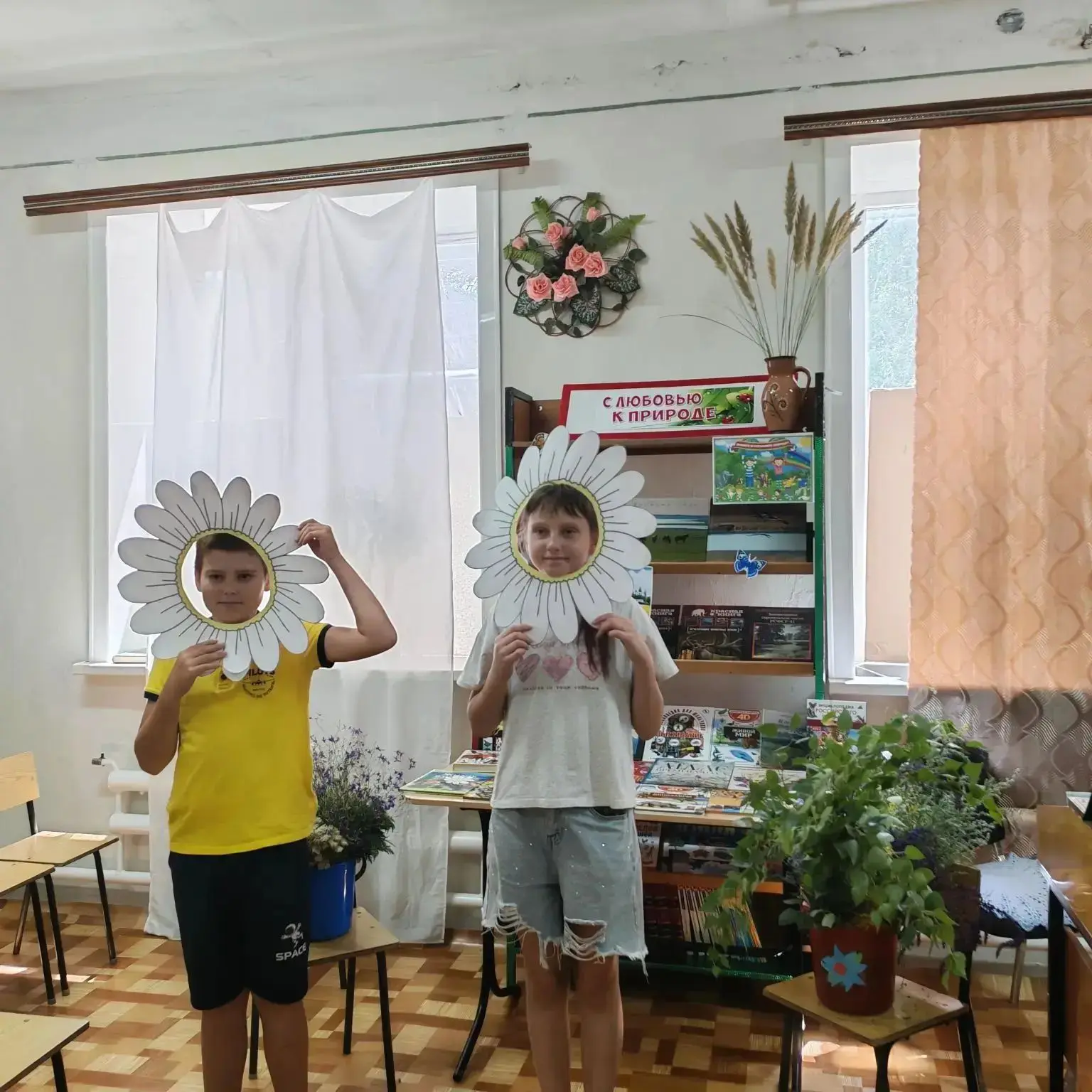 В самый тёплый праздник года — День семьи, любви и верности — наши  ребята из лагеря присоединились 
