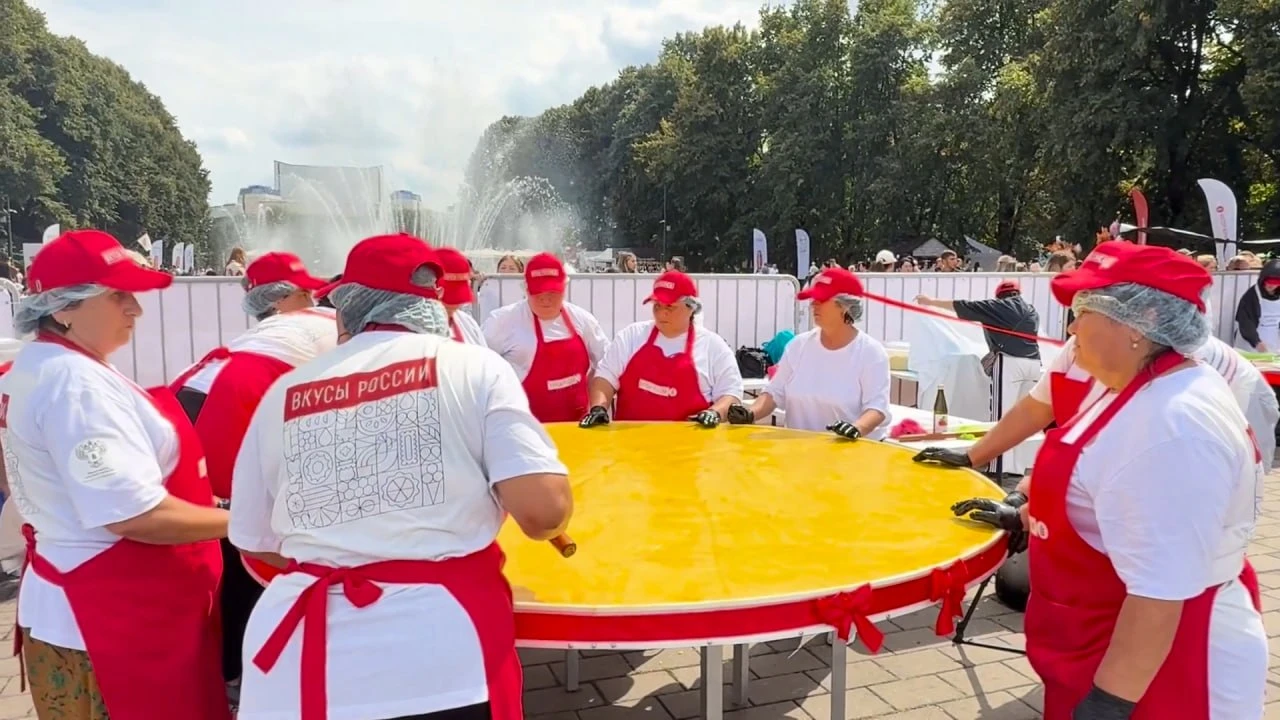 🧑🏻‍🍳 В Нальчике приготовили кабардинскую (адыгскую) халву весом 254 кг
