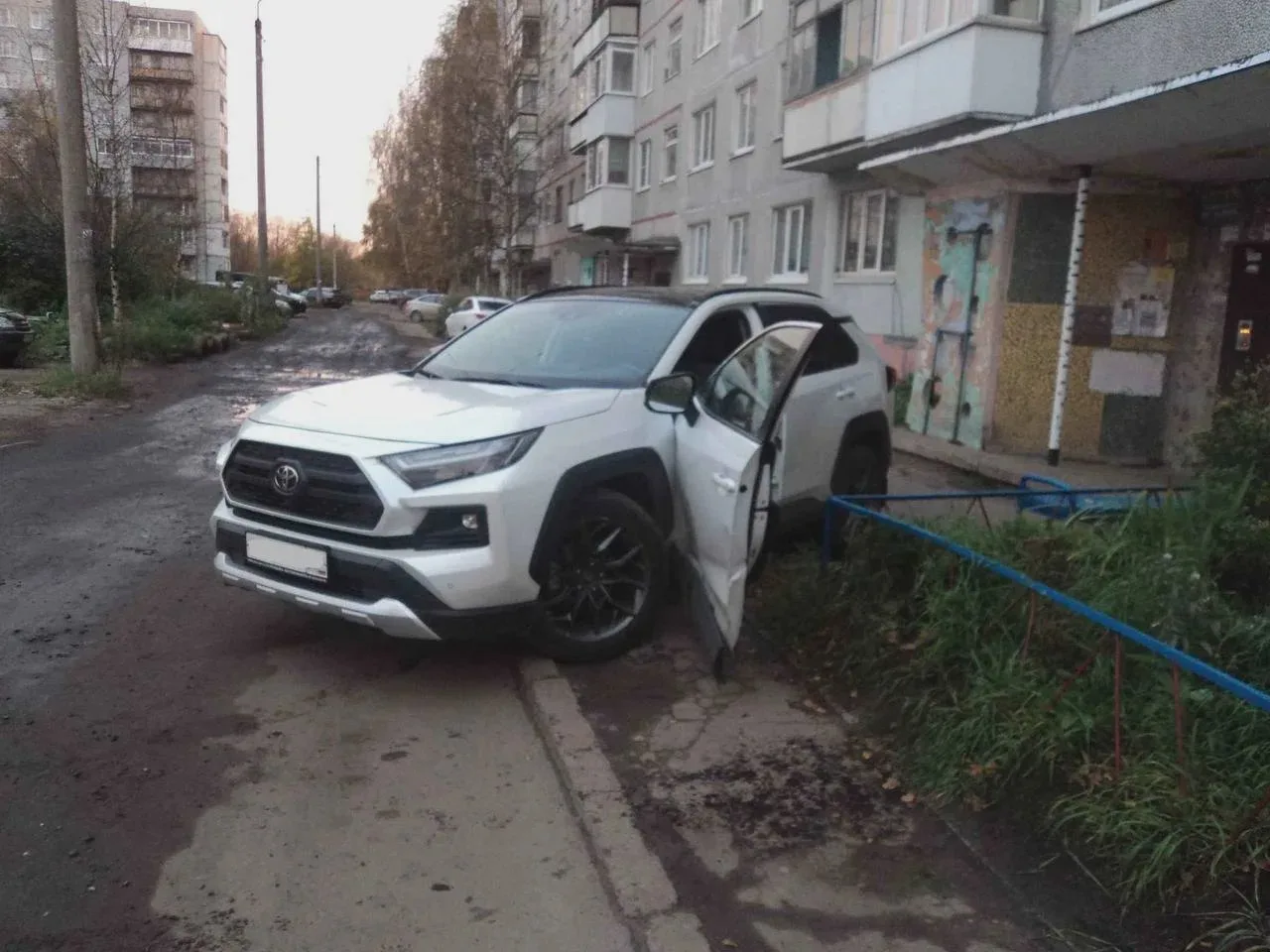 Две женщины пострадали во дворе Архангельска