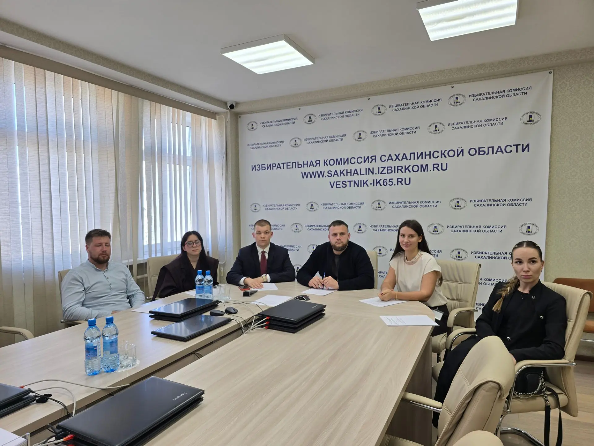 Члены Молодежной избирательной комиссии Сахалинской области приняли участие в совещании председателе
