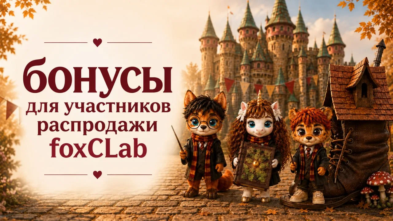 🎉Дополнительные бонусы для участников Большой распродажи FoxCLab, которая продлится ещ...