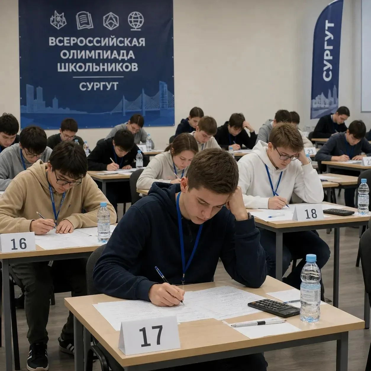 В Сургуте начинается Всероссийская олимпиада школьников!