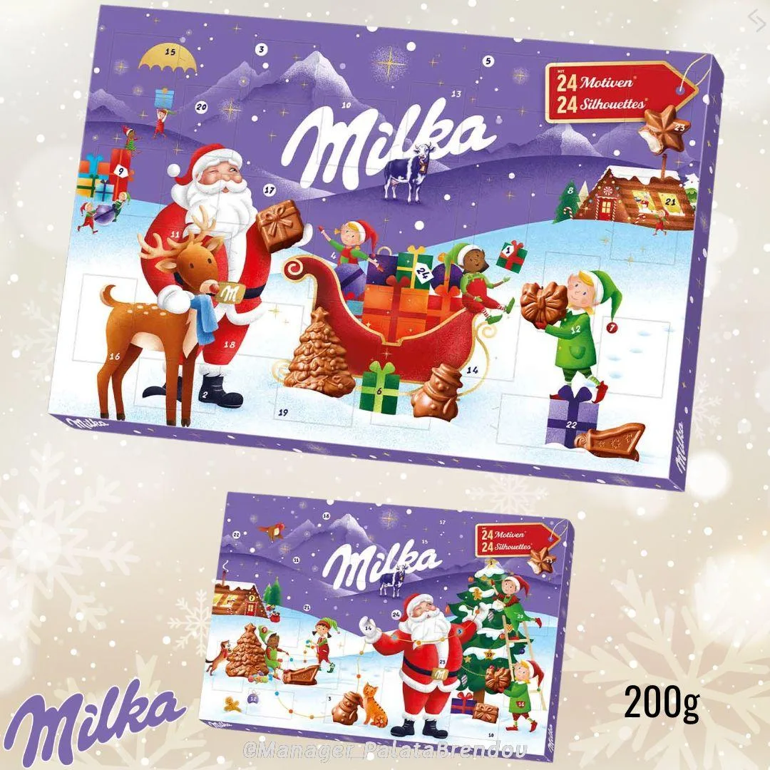 🇩🇪Адвент-календарь Milka